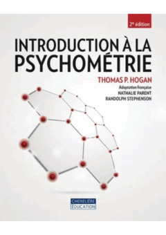 Introduction à la psychométrie 2e édition