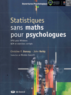 Statistiques sans maths pour psychologues